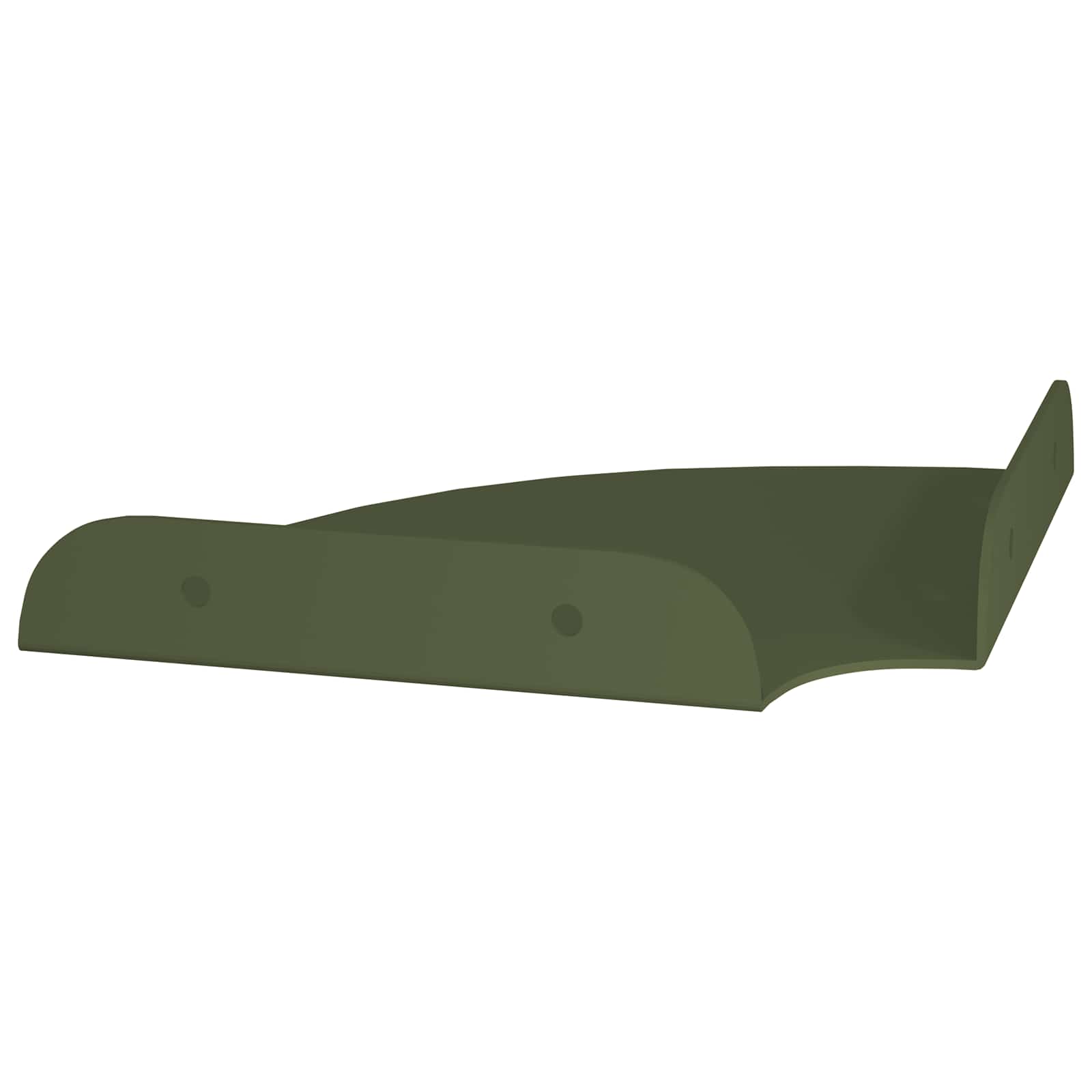 Mensola sospesa 4 pcs Verde oliva 15 x 15 x 2 cm | homemem39