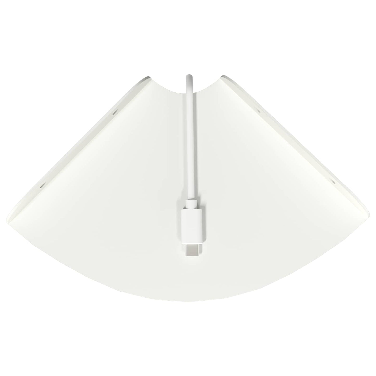 Mensola sospesa con lo scaffale 4 pcs Bianco 15 x 15 x 2 cm | homemem39