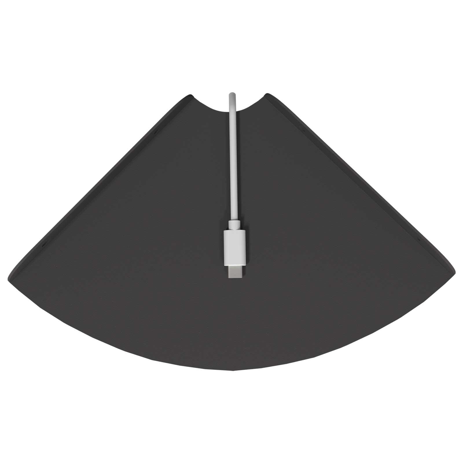 Mensola sospesa con lo scaffale 4 pcs Nero 18 x 18 x 2 cm | homemem39