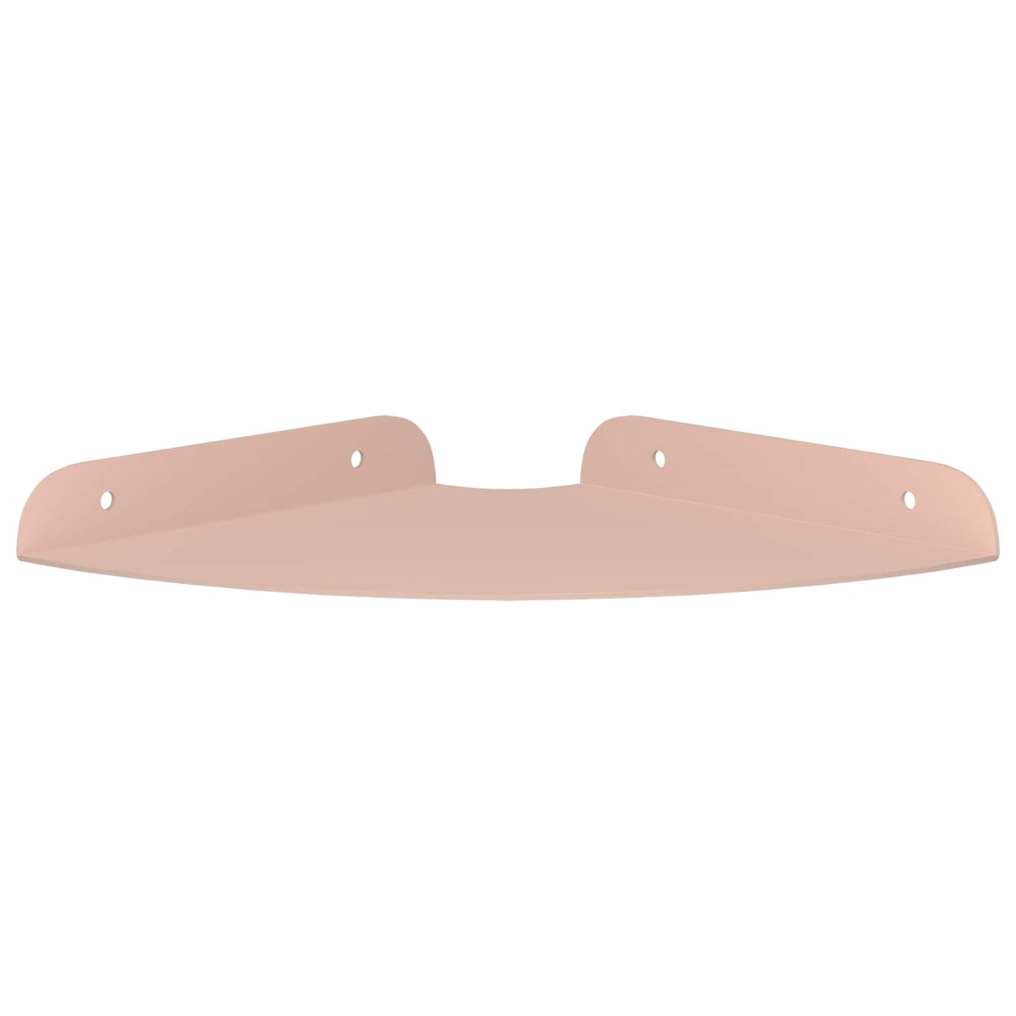 Mensola sospesa con lo scaffale 2 pcs Rosa 18 x 18 x 2 cm | homemem39