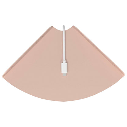 Mensola sospesa con lo scaffale 2 pcs Rosa 18 x 18 x 2 cm | homemem39