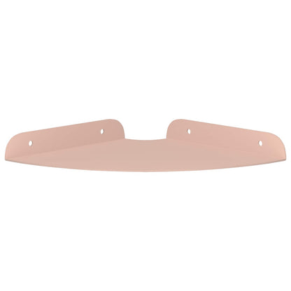 Mensola sospesa con lo scaffale 4 pcs Rosa 18 x 18 x 2 cm | homemem39