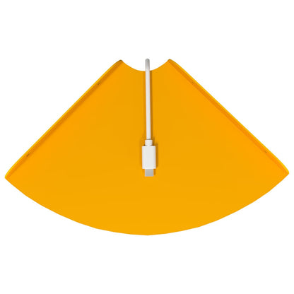 Mensola sospesa 2 pcs Giallo senape 18 x 18 x 2 cm | homemem39