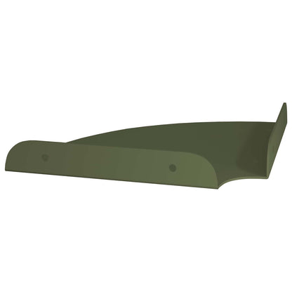 Mensola sospesa 2 pcs Verde oliva 18 x 18 x 2 cm | homemem39