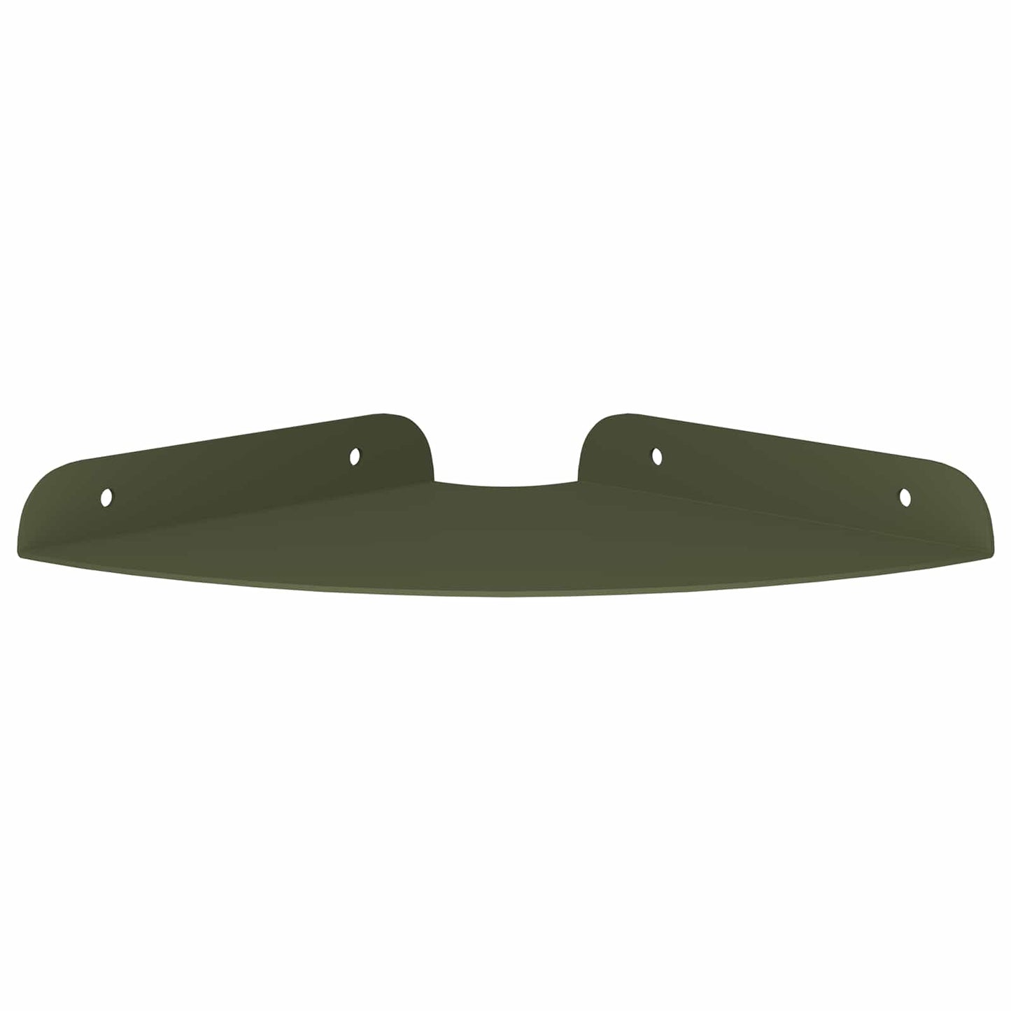 Mensola sospesa 2 pcs Verde oliva 18 x 18 x 2 cm | homemem39