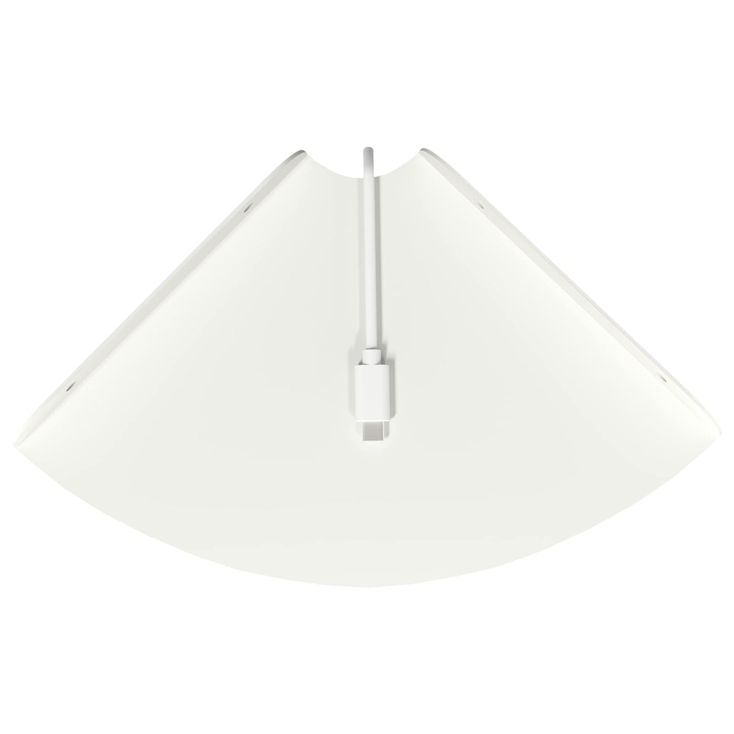 Mensola sospesa con lo scaffale 2 pcs Bianco 18 x 18 x 2 cm | homemem39