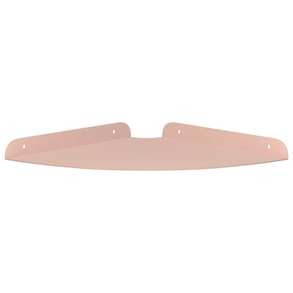 Mensola sospesa con lo scaffale 4 pcs Rosa 24 x 24 x 2 cm | homemem39
