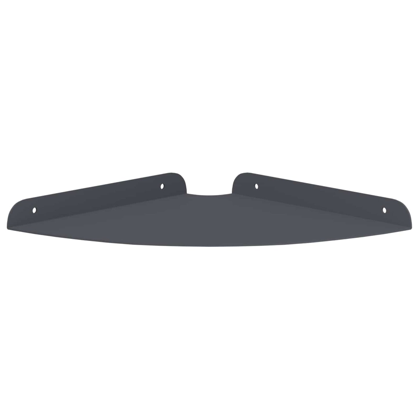 Mensola sospesa 4 pcs Antracite 24 x 24 x 2,3 cm | homemem39