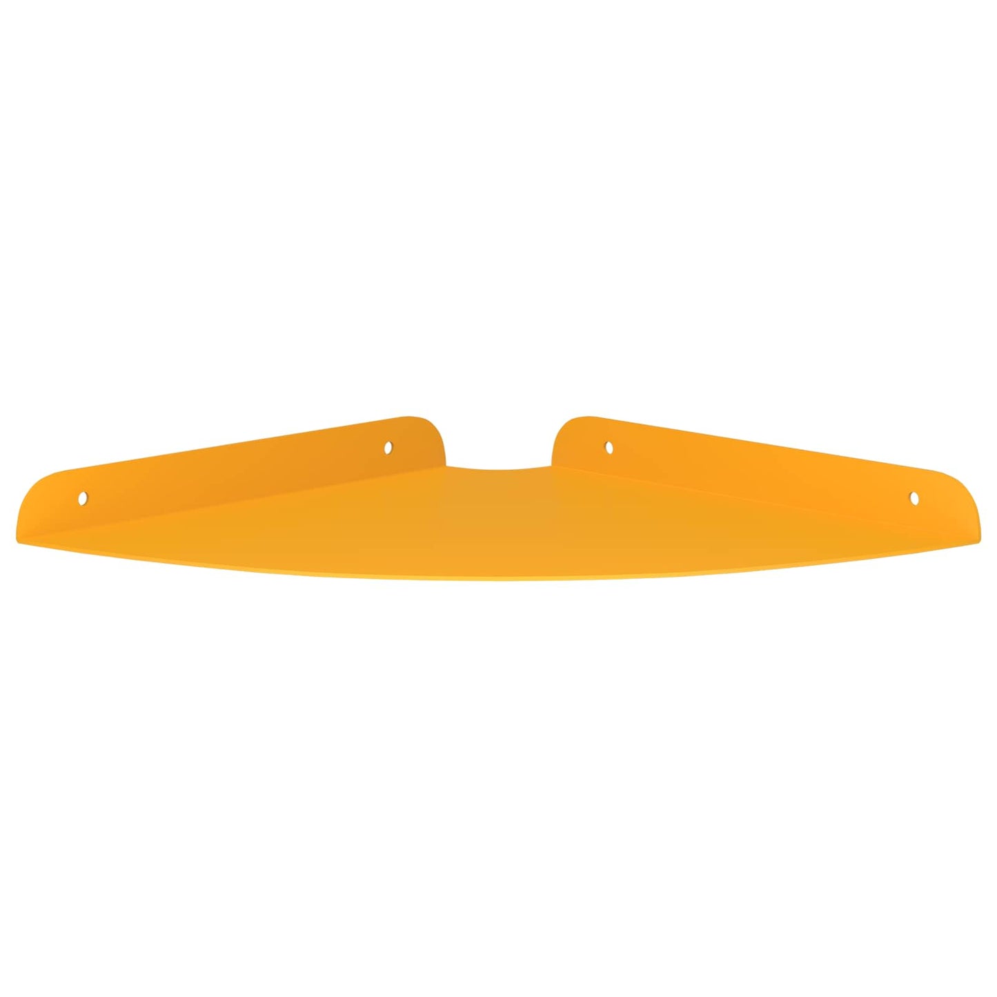 Mensola sospesa 4 pcs Giallo senape 24 x 24 x 2 cm | homemem39