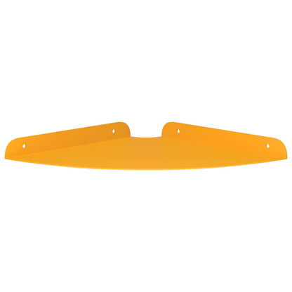 Mensola sospesa 4 pcs Giallo senape 24 x 24 x 2 cm | homemem39
