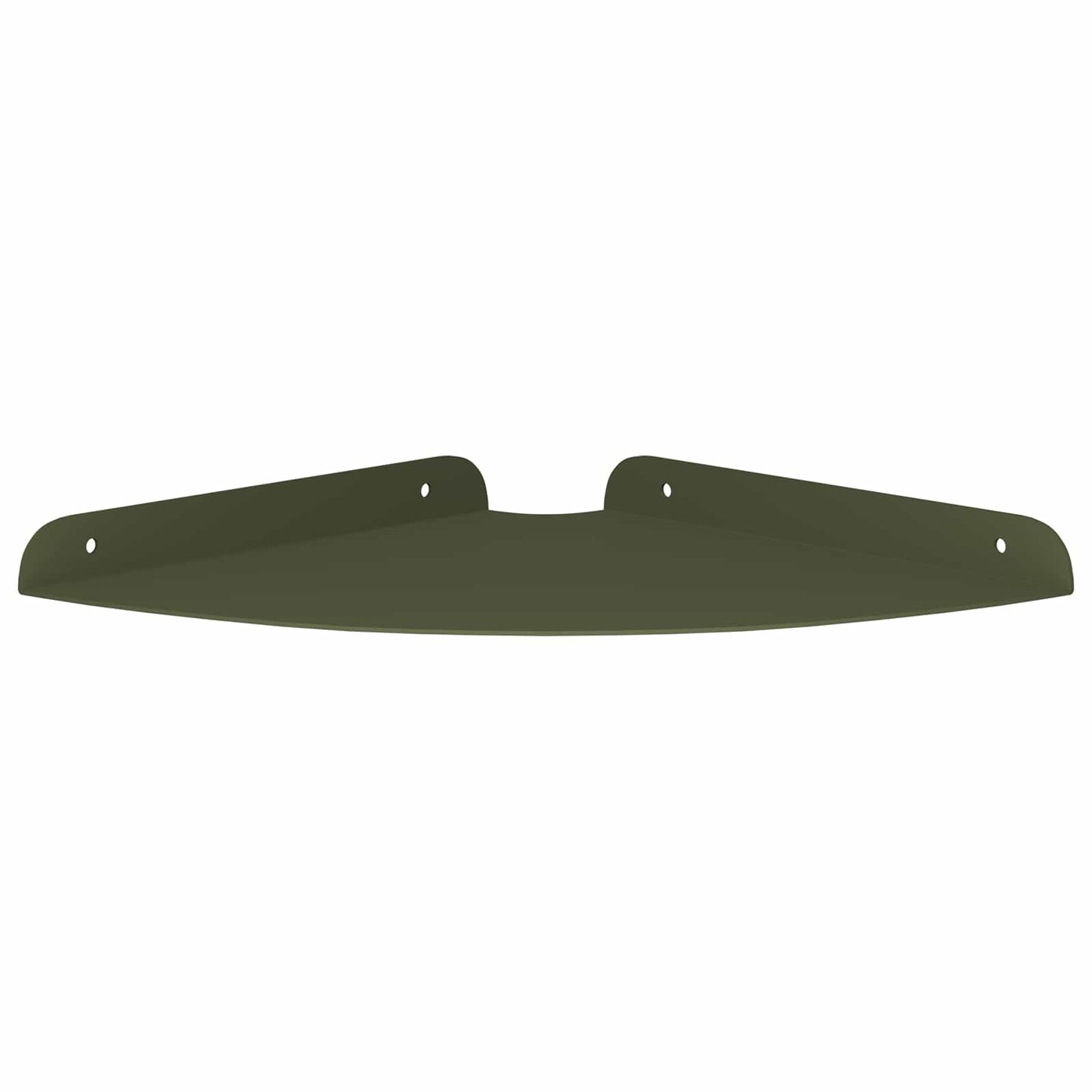 Mensola sospesa 2 pcs Verde oliva 24 x 24 x 2 cm | homemem39