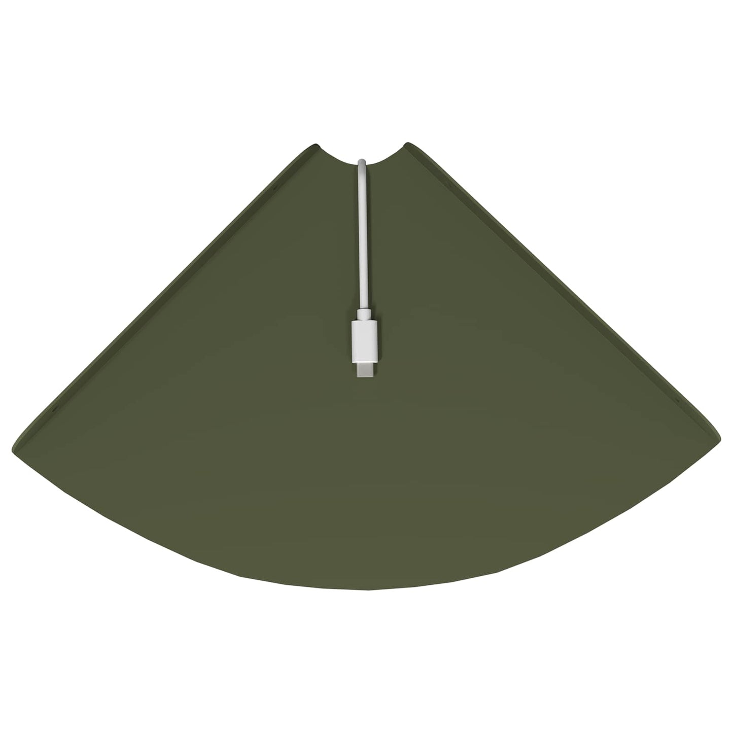 Mensola sospesa 2 pcs Verde oliva 24 x 24 x 2 cm | homemem39