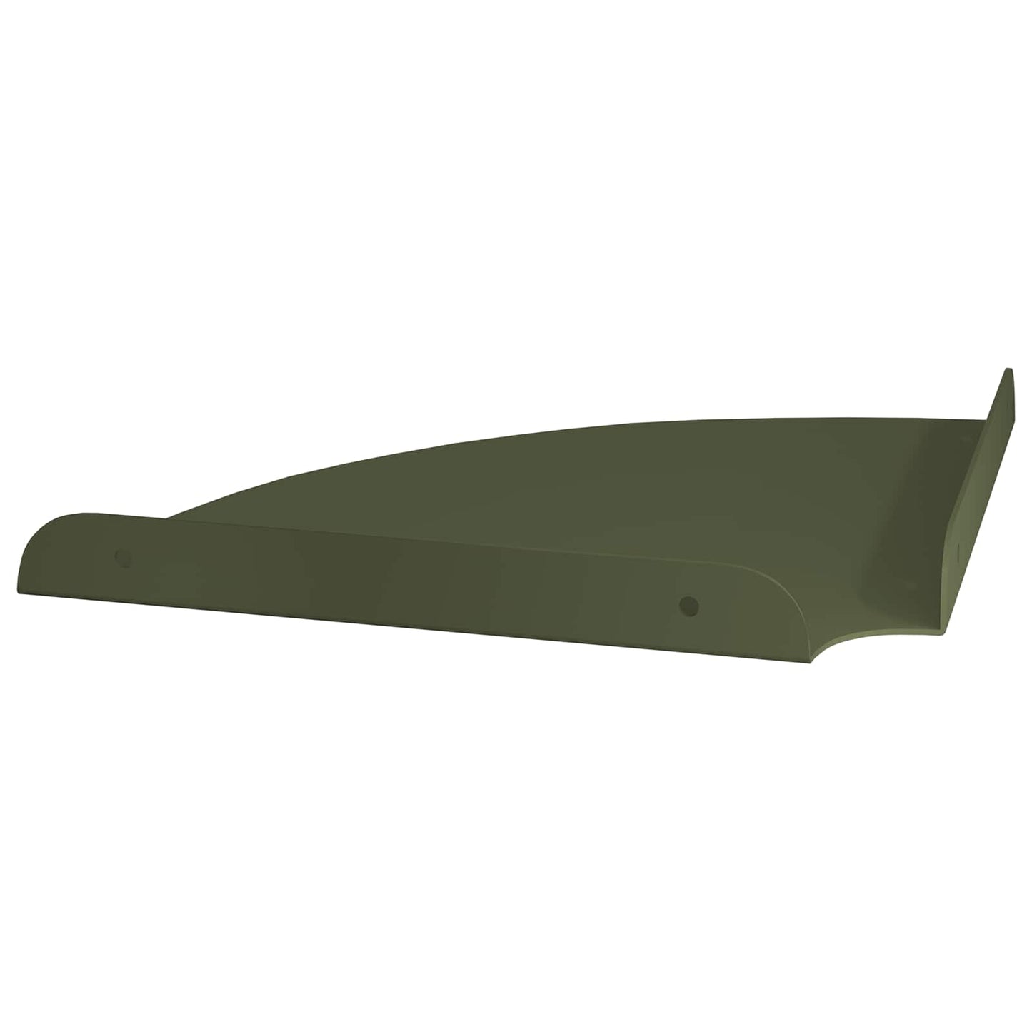 Mensola sospesa 4 pcs Verde oliva 24 x 24 x 2 cm | homemem39