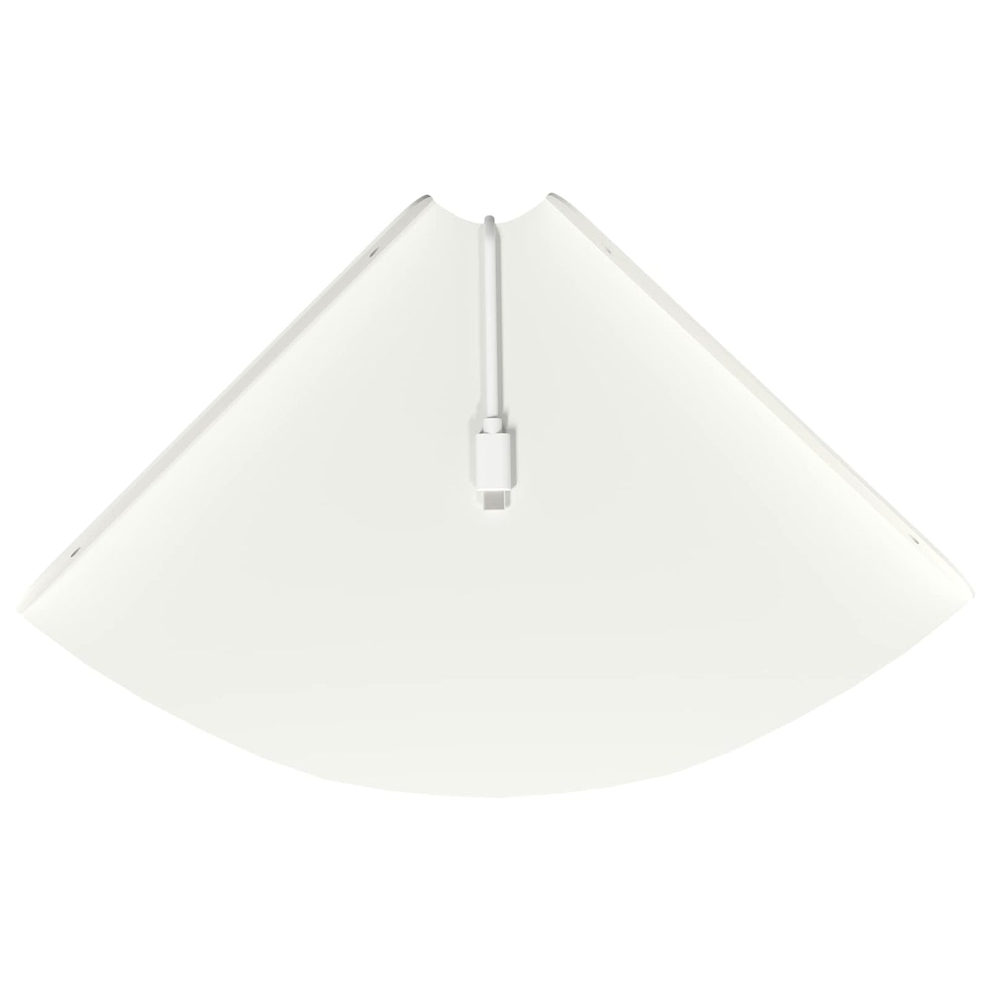 Mensola sospesa con lo scaffale 2 pcs Bianco 24 x 24 x 2 cm | homemem39