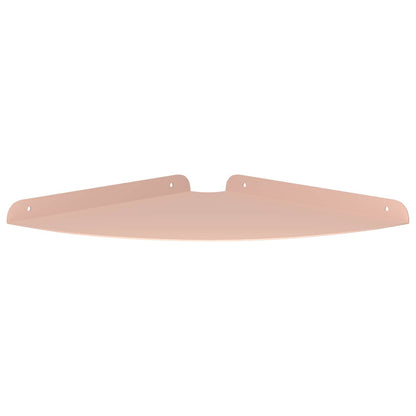 Mensola sospesa con lo scaffale 4 pcs Rosa 30 x 30 x 2 cm | homemem39