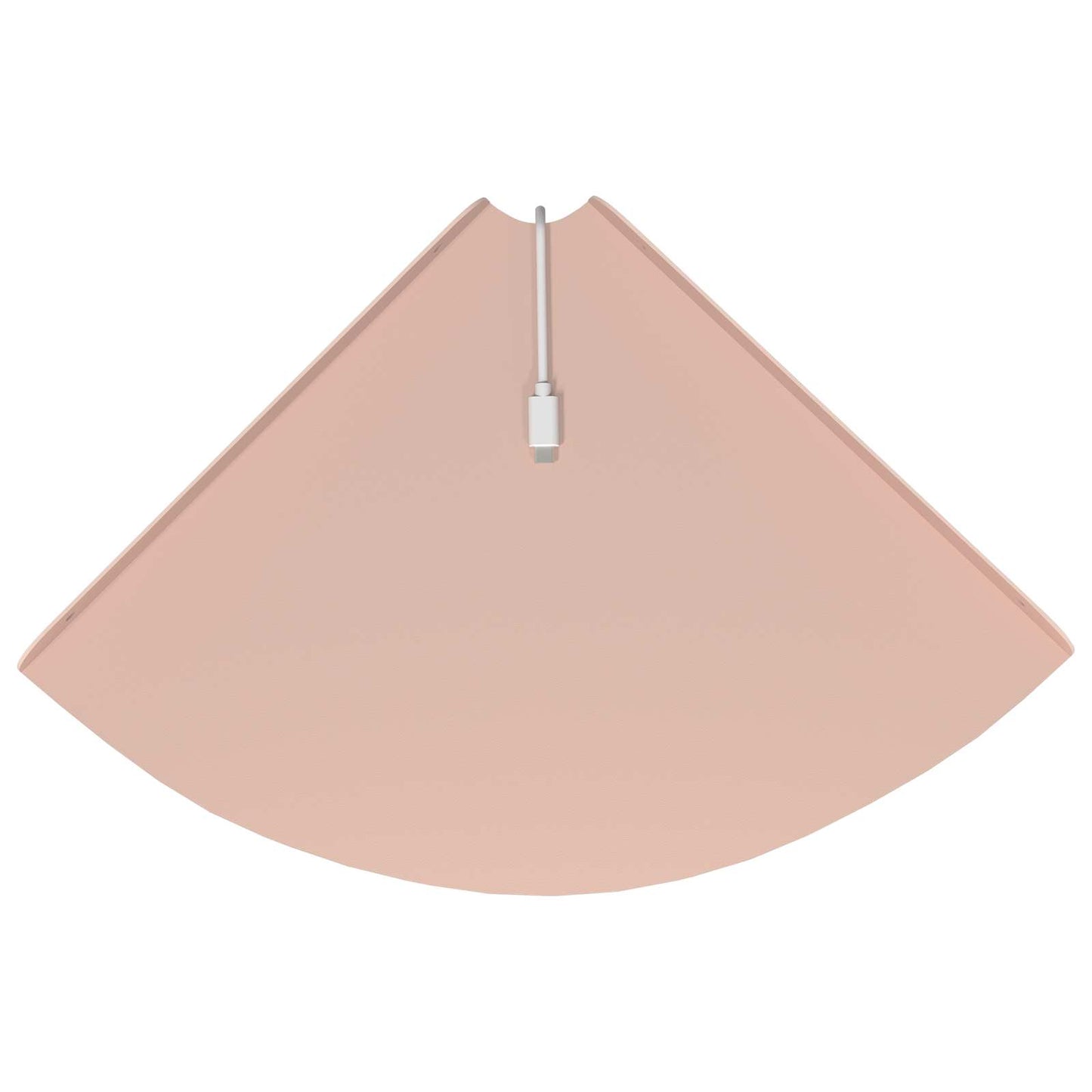 Mensola sospesa con lo scaffale 4 pcs Rosa 30 x 30 x 2 cm | homemem39