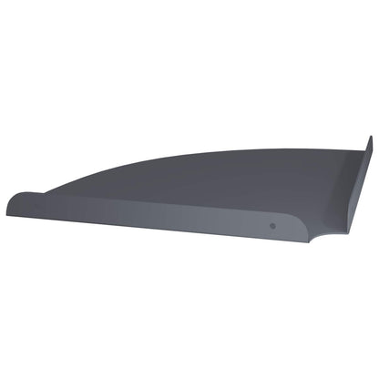 Mensola sospesa con lo scaffale 2 pcs Antracite 30 x 30 x 2 cm | homemem39