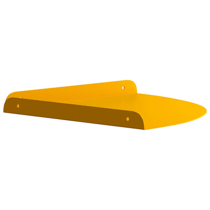 Mensola sospesa 2 pcs Giallo senape 30 x 30 x 2 cm | homemem39
