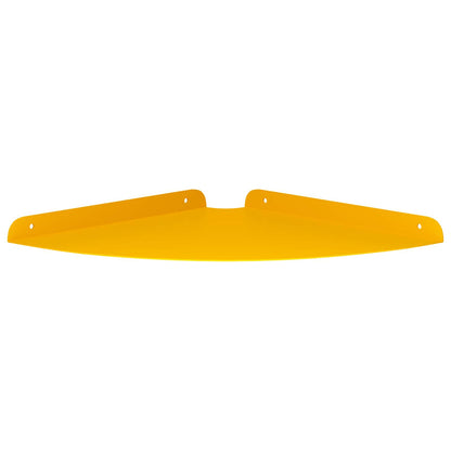 Mensola sospesa 4 pcs Giallo senape 30 x 30 x 2 cm | homemem39