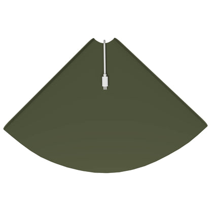 Mensola sospesa 2 pcs Verde oliva 30 x 30 x 2 cm | homemem39
