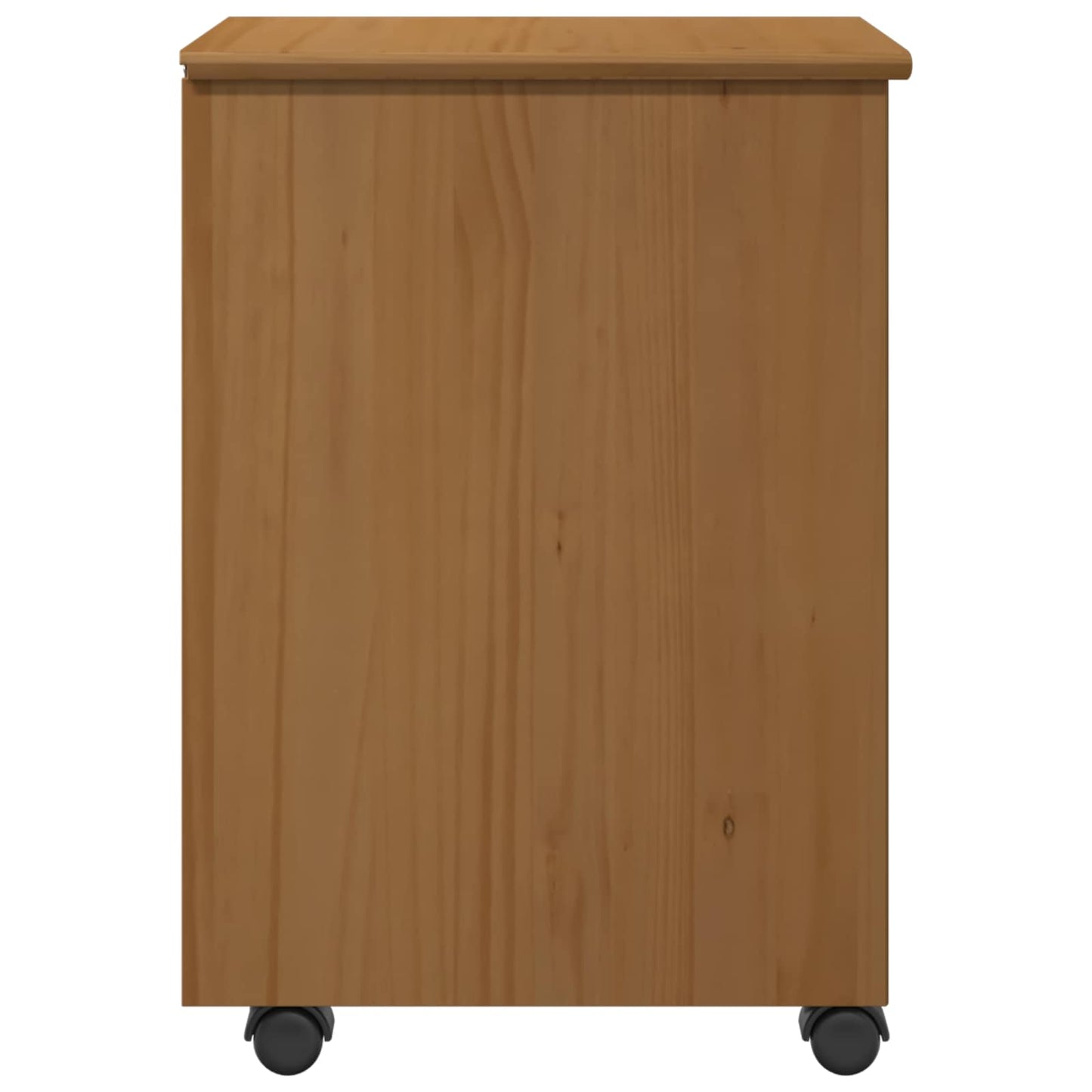 Mobile con Ruote con ruota MOSS Marrone Miele 34 x 39 x 56 cm | homemem39