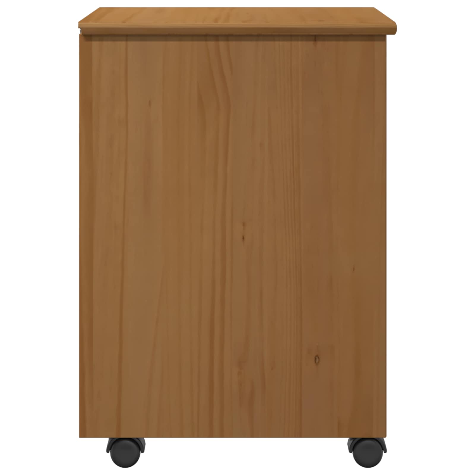 Mobile con Ruote con ruota MOSS Marrone Miele 34 x 39 x 56 cm | homemem39