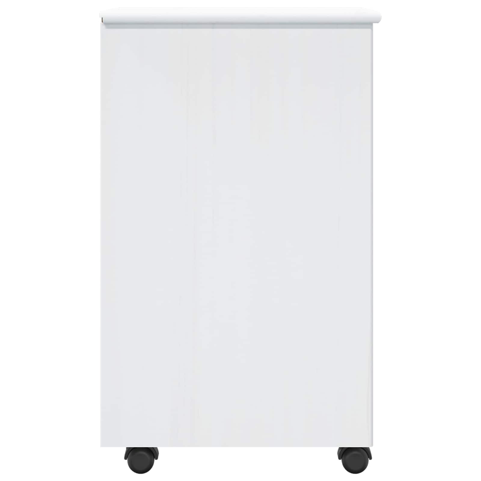 Mobile con Ruote con ruota Bianco 34 x 39 x 65,5 cm | homemem39