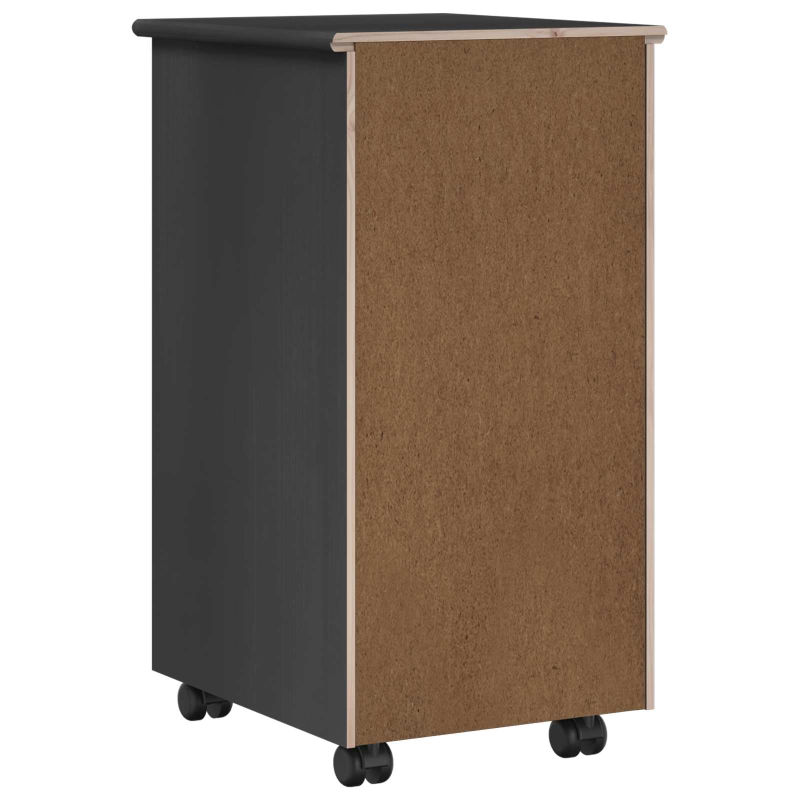 Mobile con Ruote con ruota Grigio 34 x 39 x 65,5 cm | homemem39