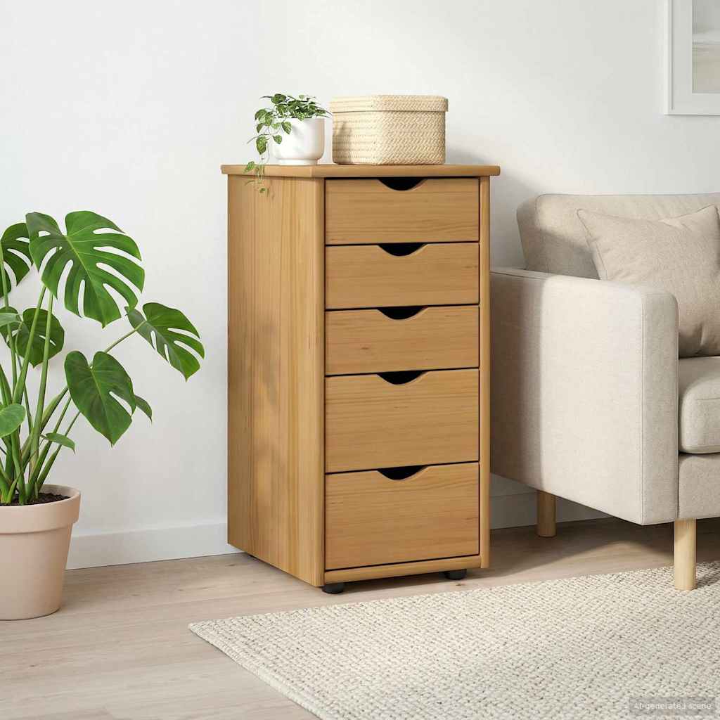 Armadietto Marrone miele 34 x 39 x 61,5 cm