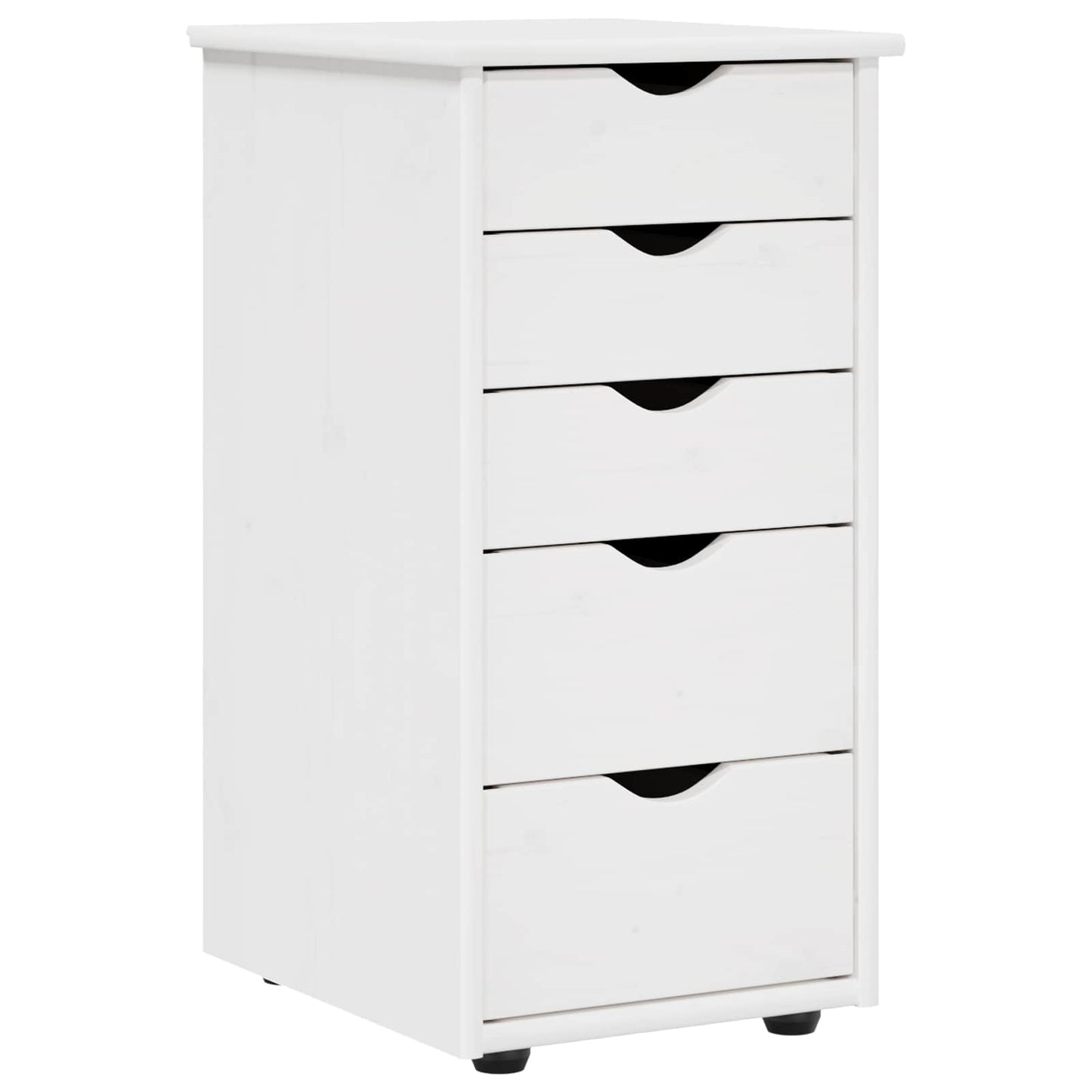 Armadietto Bianco 34 x 39 x 61,5 cm Legno di Pino Massello | homemem39