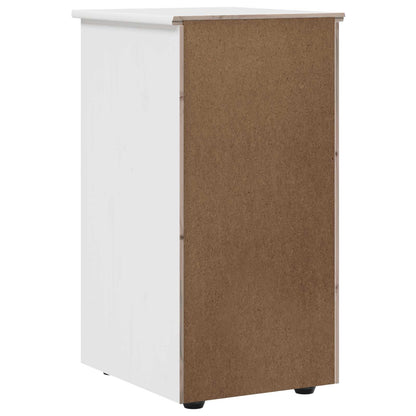 Armadietto Bianco 34 x 39 x 61,5 cm Legno di Pino Massello | homemem39