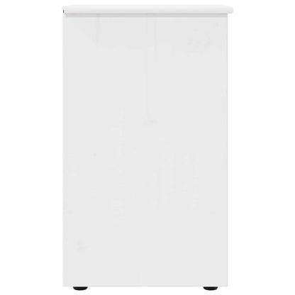 Armadietto Bianco 34 x 39 x 61,5 cm Legno di Pino Massello | homemem39