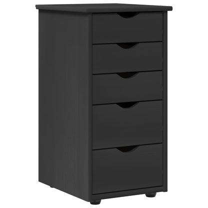Armadietto Grigio 34 x 39 x 61,5 cm Legno di Pino Massello | homemem39