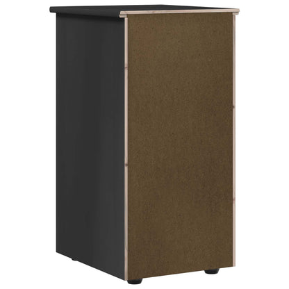 Armadietto Nero 34 x 39 x 61,5 cm Legno di Pino Massello | homemem39