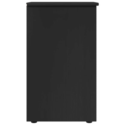 Armadietto Nero 34 x 39 x 61,5 cm Legno di Pino Massello | homemem39