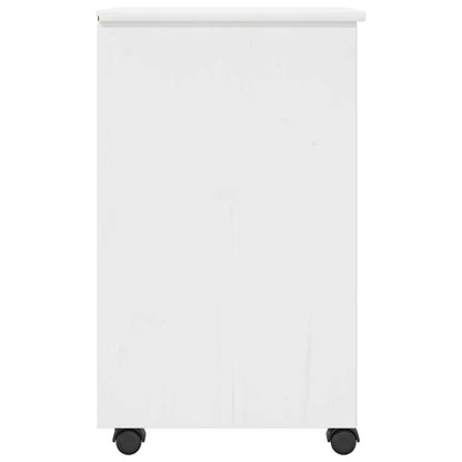 Mobile con Ruote con ruota Bianco 34 x 39 x 65,5 cm | homemem39