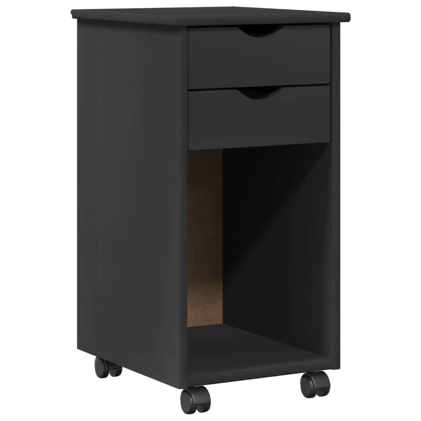 Mobile con Ruote con ruota Grigio 34 x 39 x 65,5 cm | homemem39
