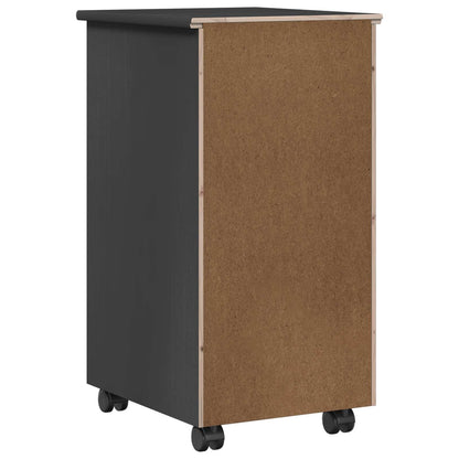 Mobile con Ruote con ruota Grigio 34 x 39 x 65,5 cm | homemem39