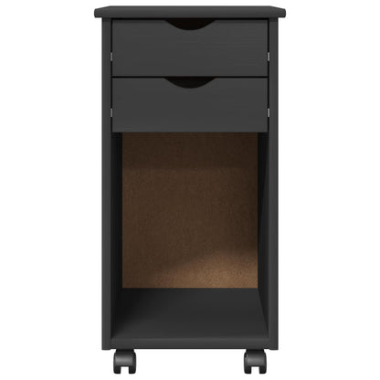 Mobile con Ruote con ruota Grigio 34 x 39 x 65,5 cm | homemem39