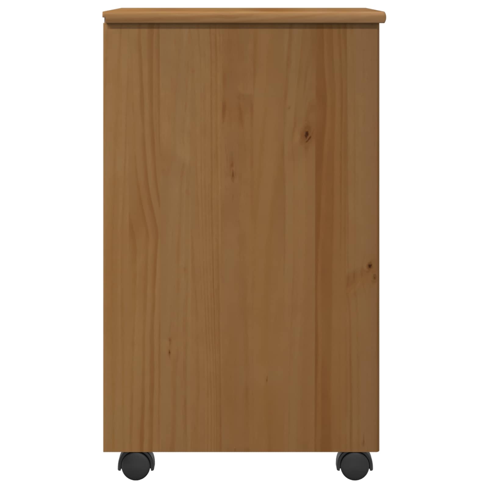 Mobile con Ruote con ruota Marrone miele 34 x 39 x 65,5 cm | homemem39