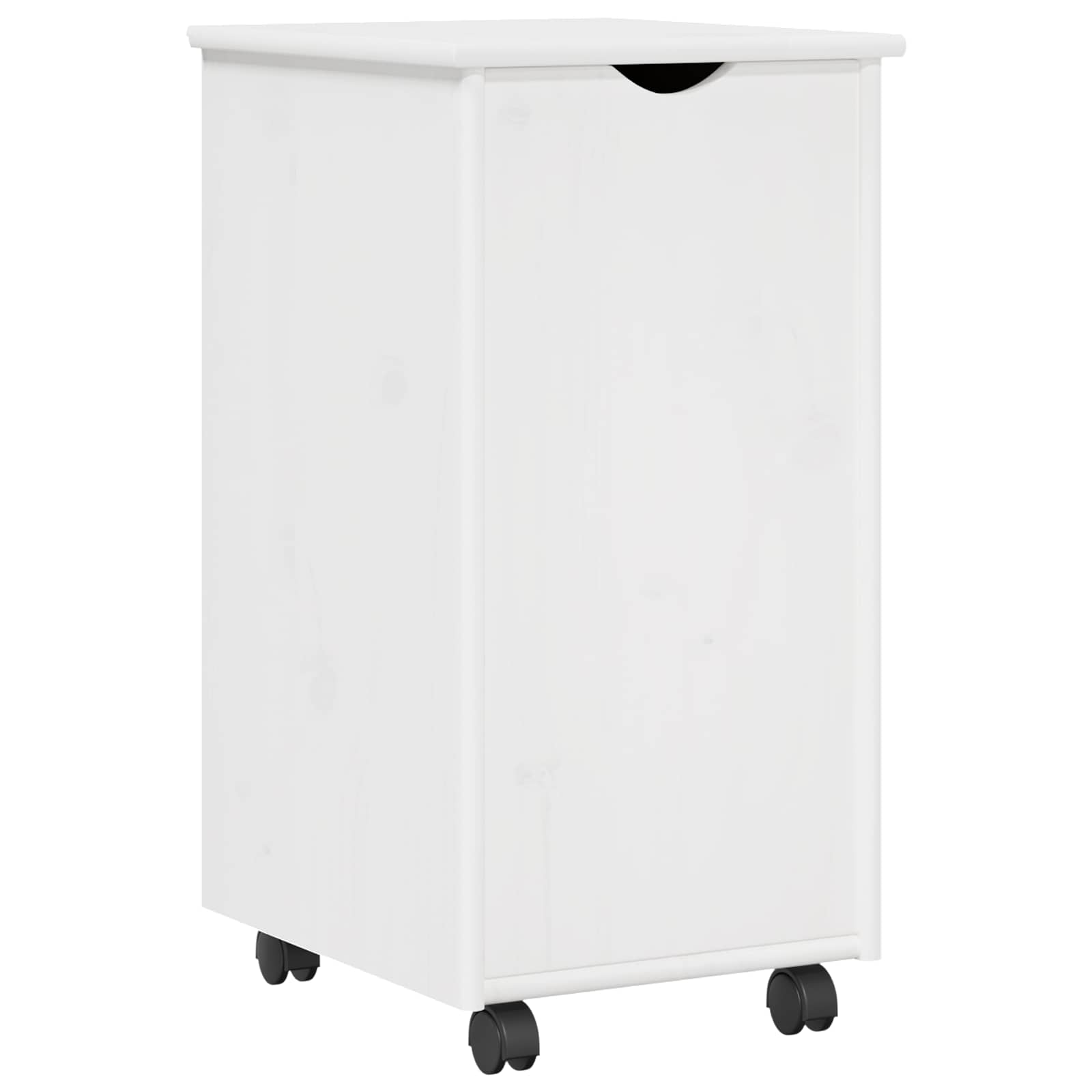Mobile con Ruote con ruota Bianco 34 x 39 x 65,5 cm | homemem39