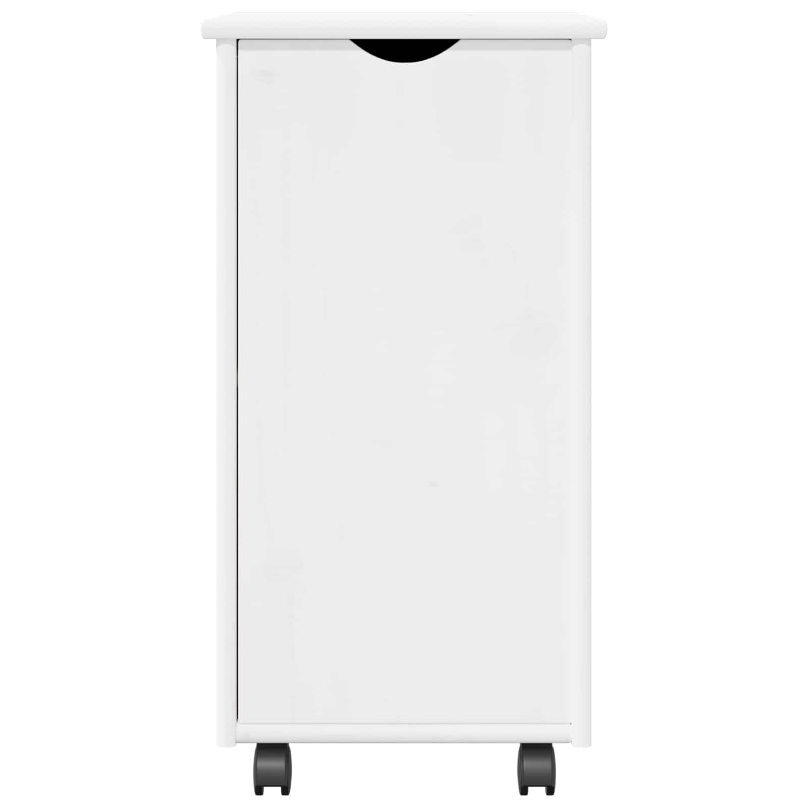 Mobile con Ruote con ruota Bianco 34 x 39 x 65,5 cm | homemem39