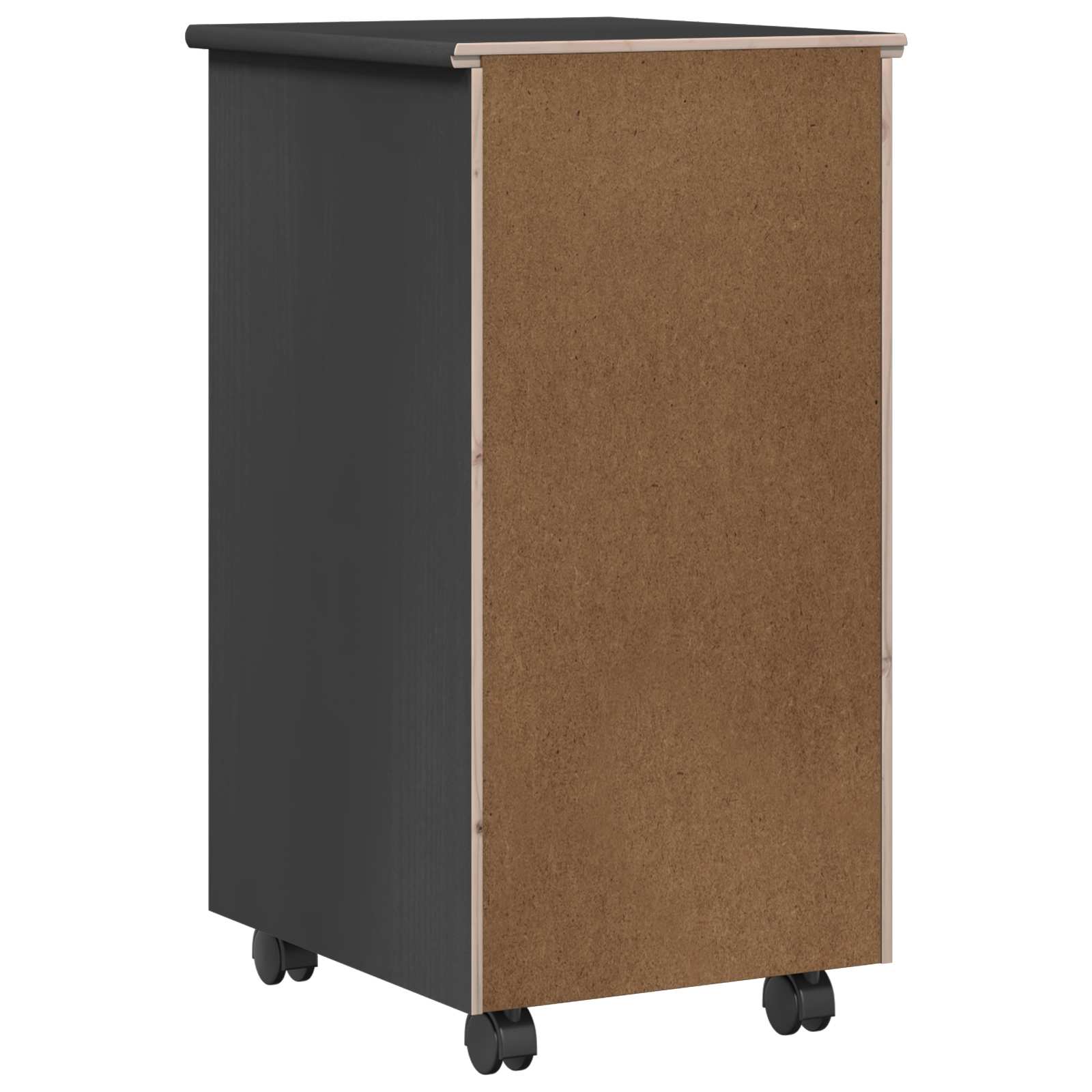 Mobile con Ruote con ruota Grigio 34 x 39 x 65,5 cm | homemem39