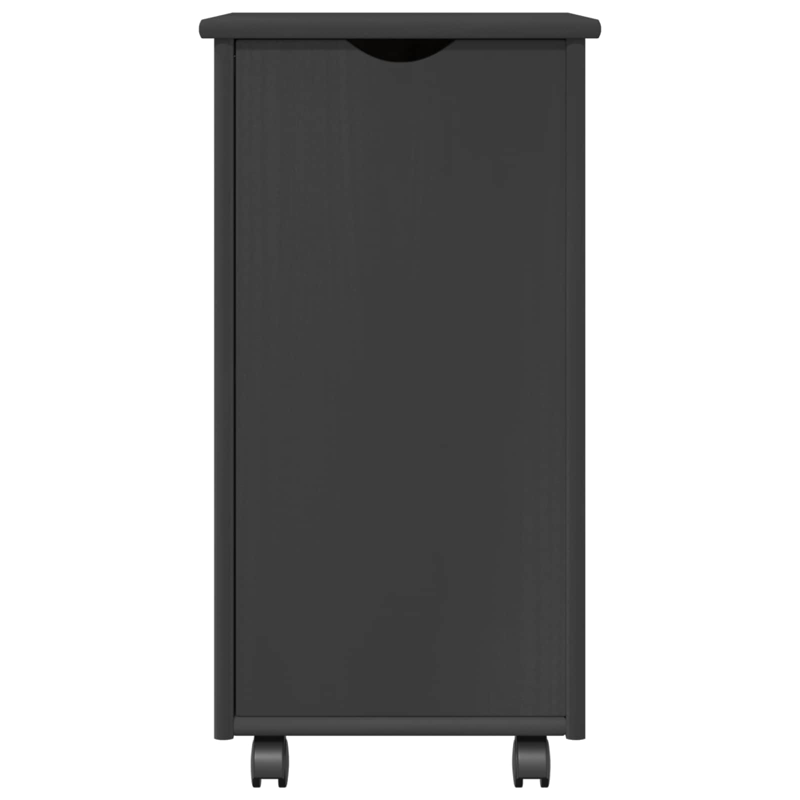 Mobile con Ruote con ruota Grigio 34 x 39 x 65,5 cm | homemem39