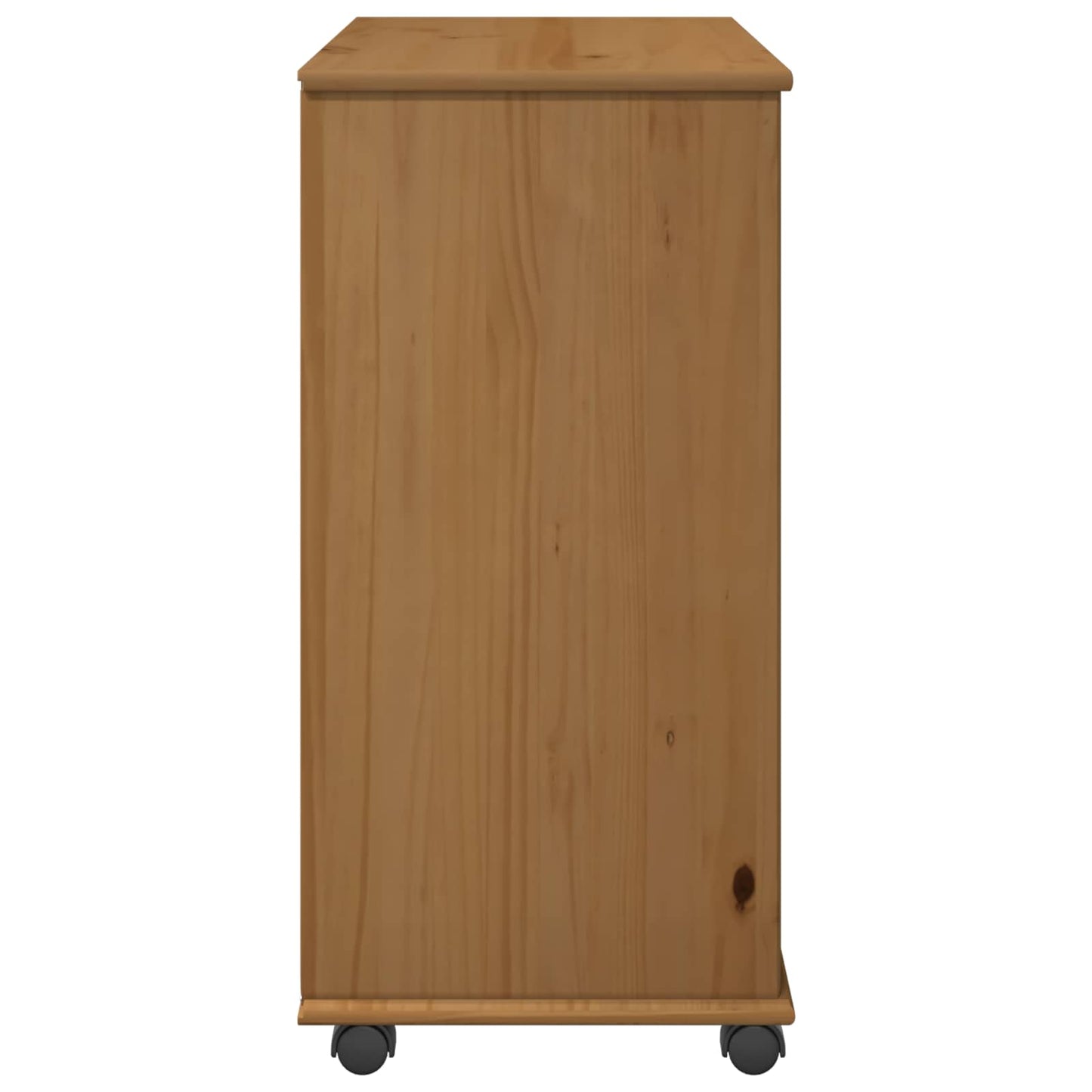 Mobile con Ruote con ruota Marrone miele 63,5 x 39 x 79 cm | homemem39