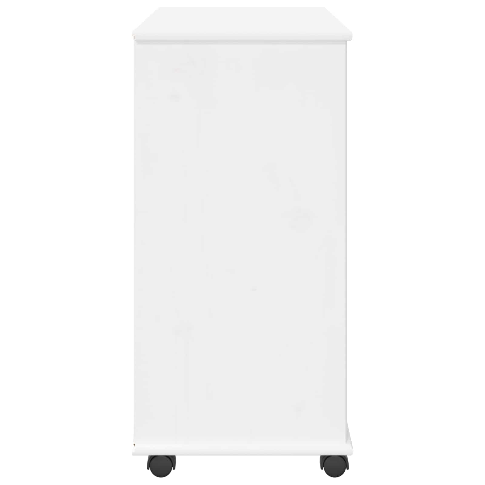 Mobile con Ruote con ruota Bianco 63,5 x 39 x 79 cm | homemem39