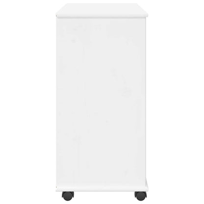 Mobile con Ruote con ruota Bianco 63,5 x 39 x 79 cm | homemem39