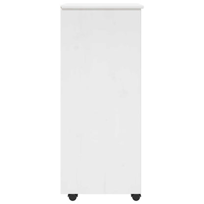 Mobile con Ruote con ruota Bianco 34 x 39 x 93,5 cm | homemem39