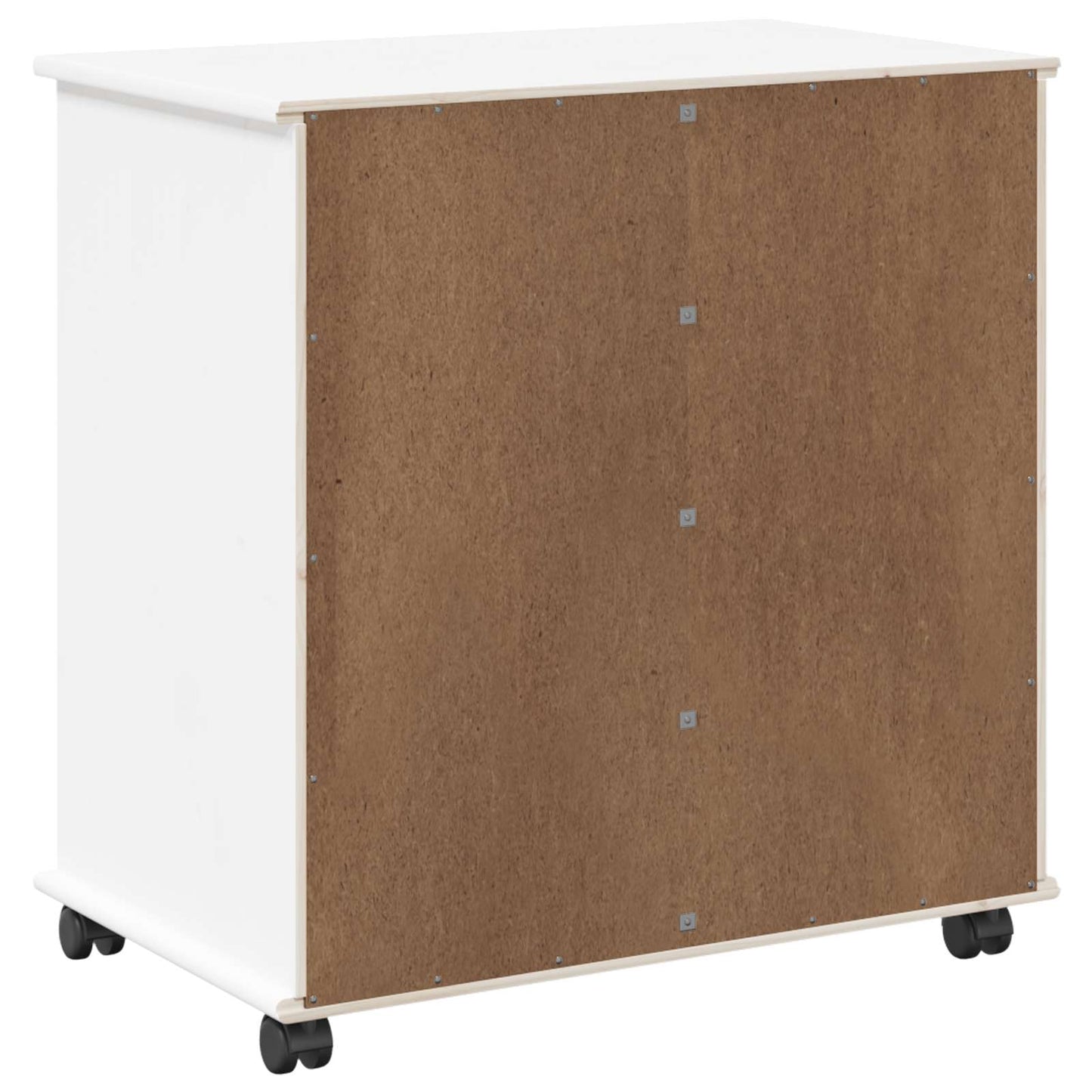 Mobile con Ruote con ruota Bianco 63,5 x 39 x 65,5 cm | homemem39