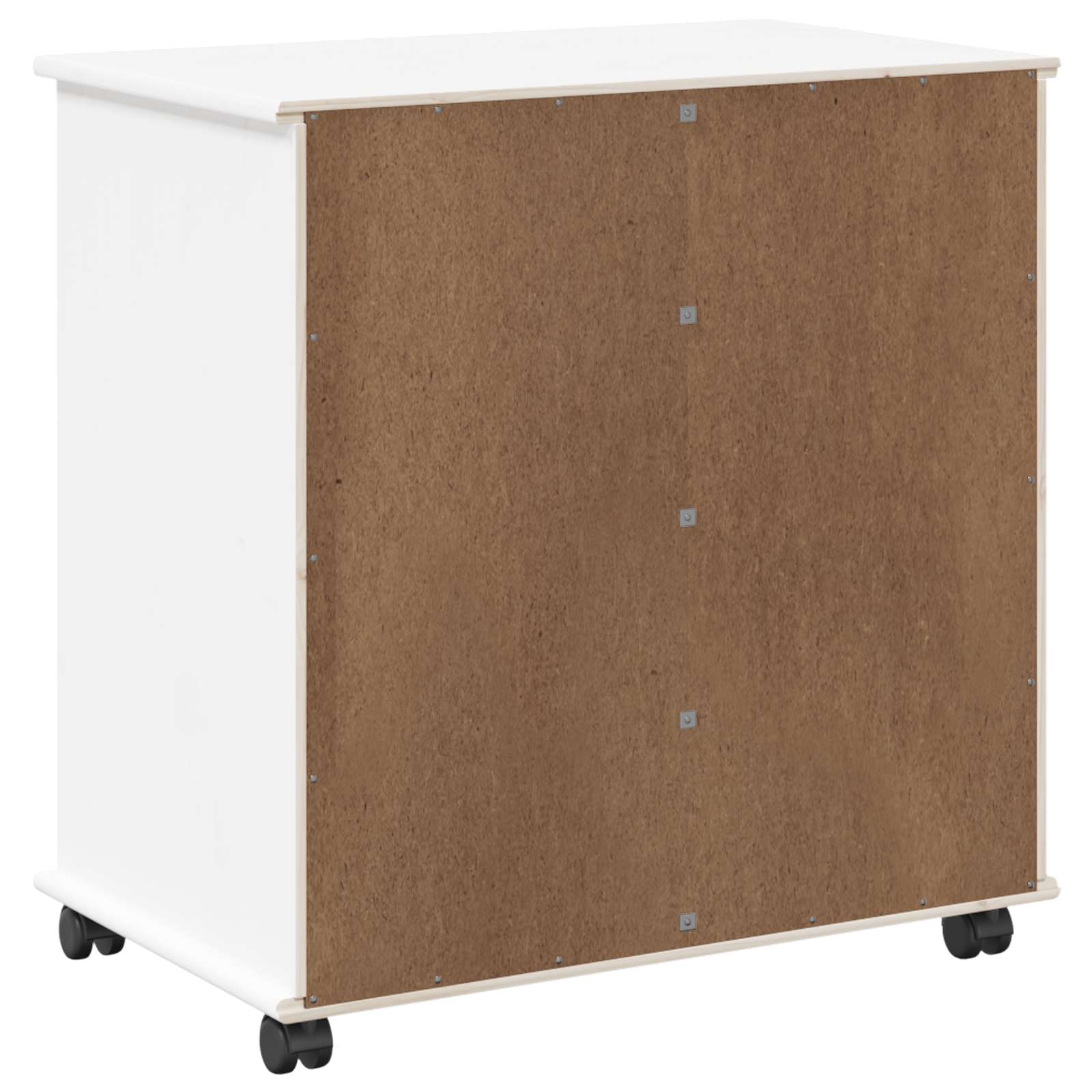Mobile con Ruote con ruota Bianco 63,5 x 39 x 65,5 cm | homemem39